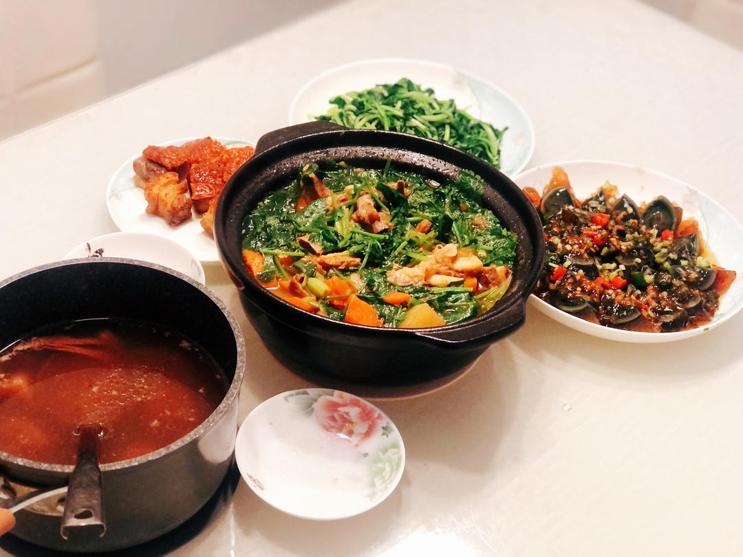 家里的午餐味道