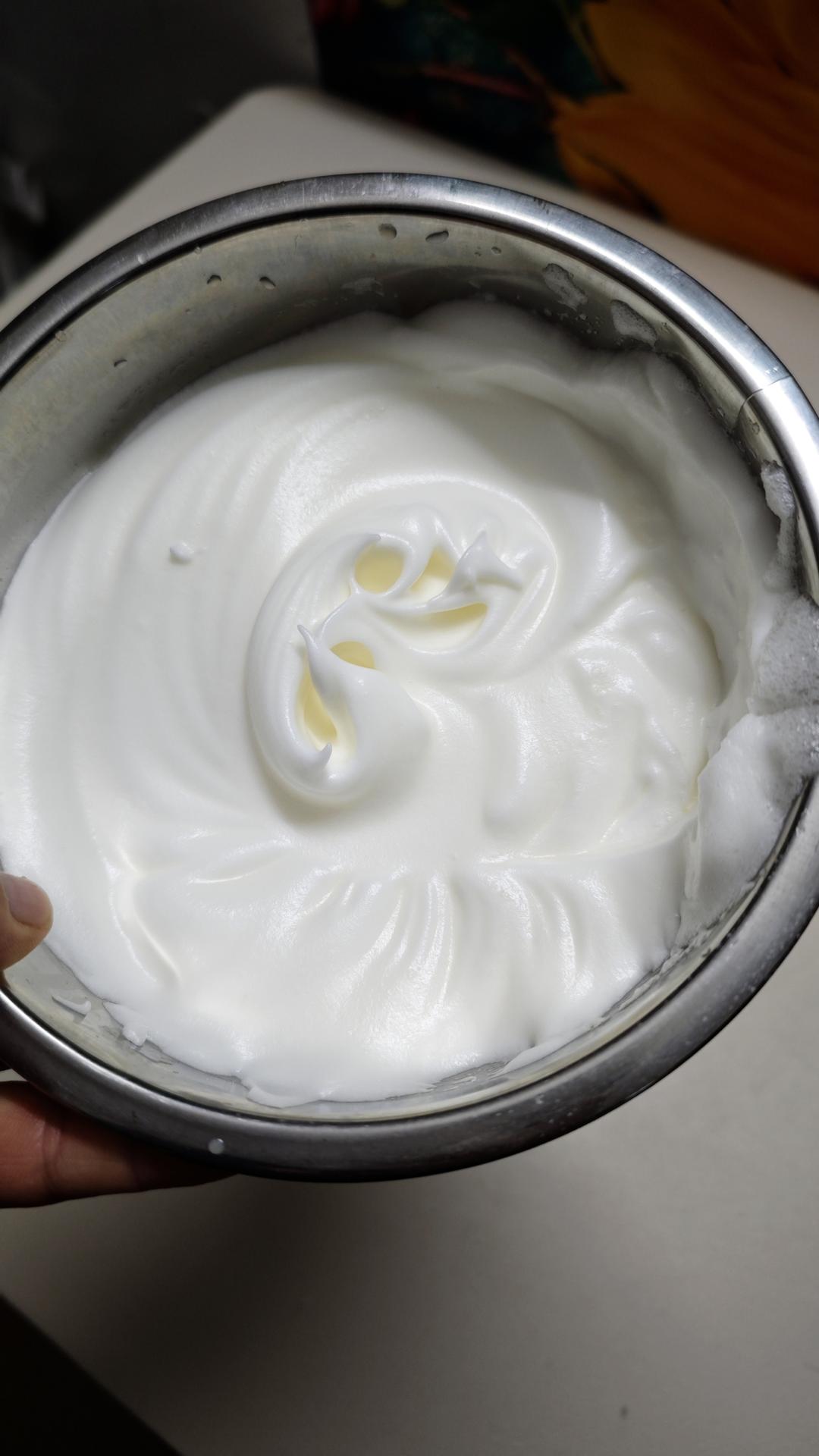 空气炸锅纸杯戚风蛋糕