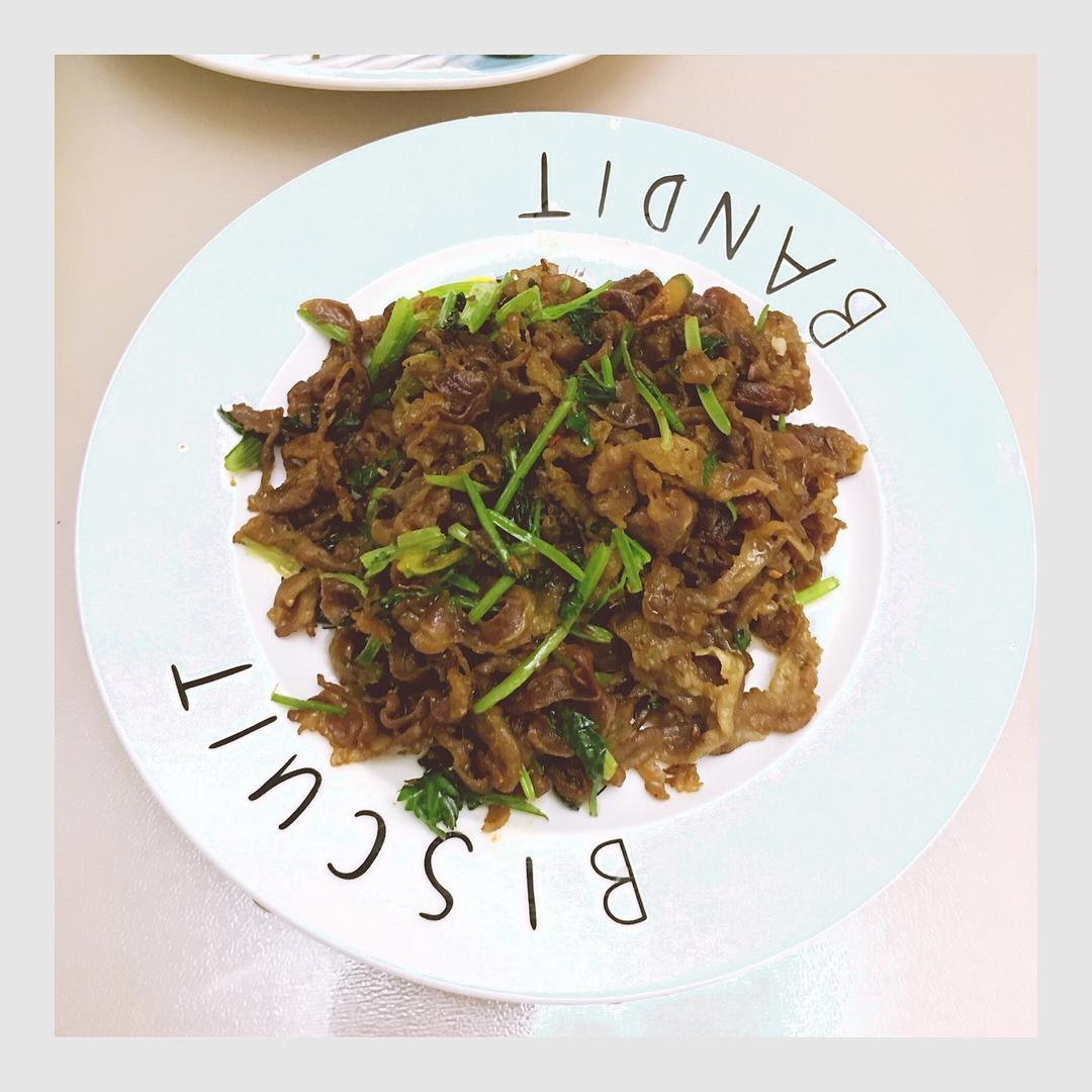 孜然羊肉片