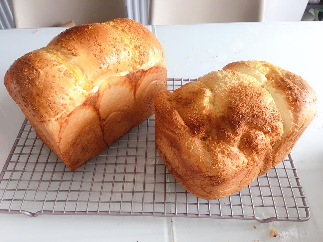 夺命软吐司(๑´ڡ`๑)超软拉丝极速方便的一次发酵吐司