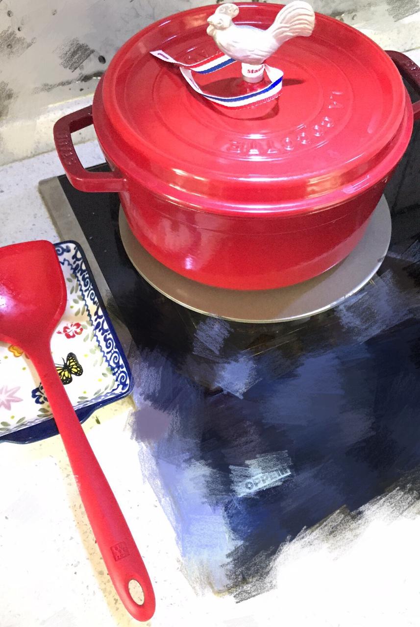 番茄炖带骨牛腩—Staub珐琅铸铁锅
