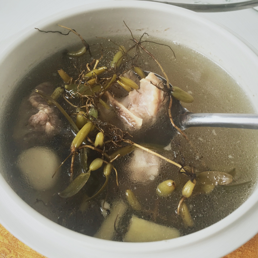 黄氏料理做的石橄榄炖排骨