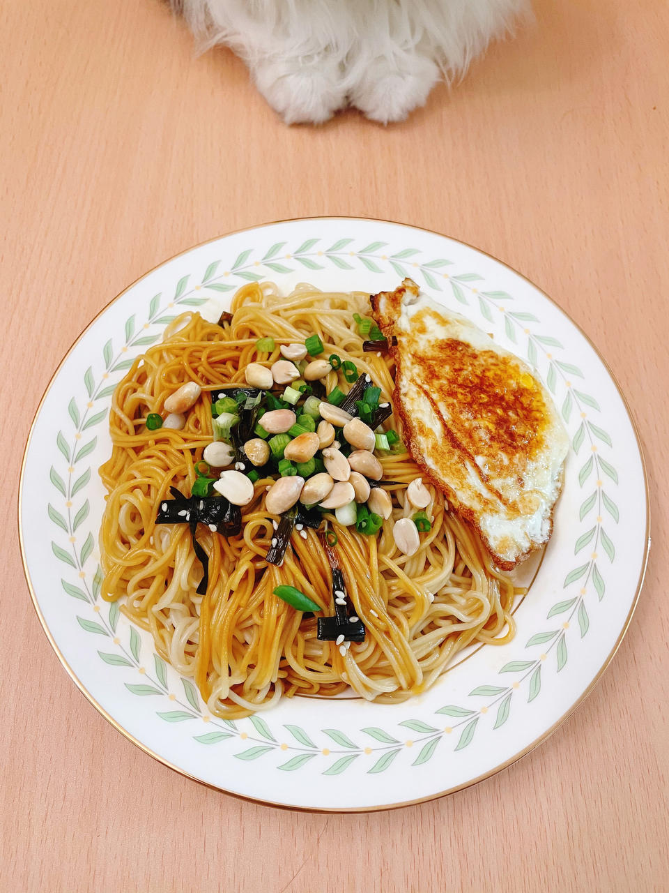 10分钟搞定的一碗葱油拌面