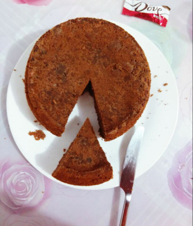 纯巧克力戚风蛋糕