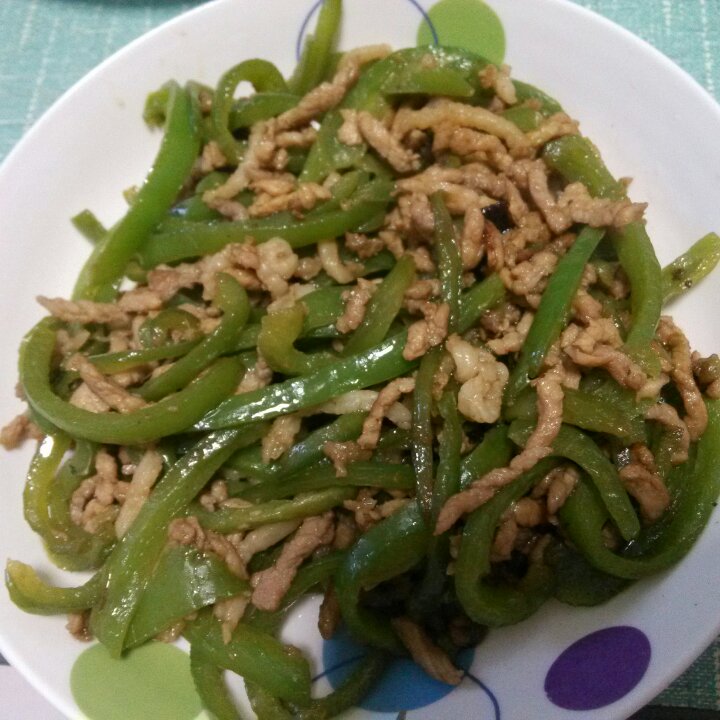 孜然青椒炒肉