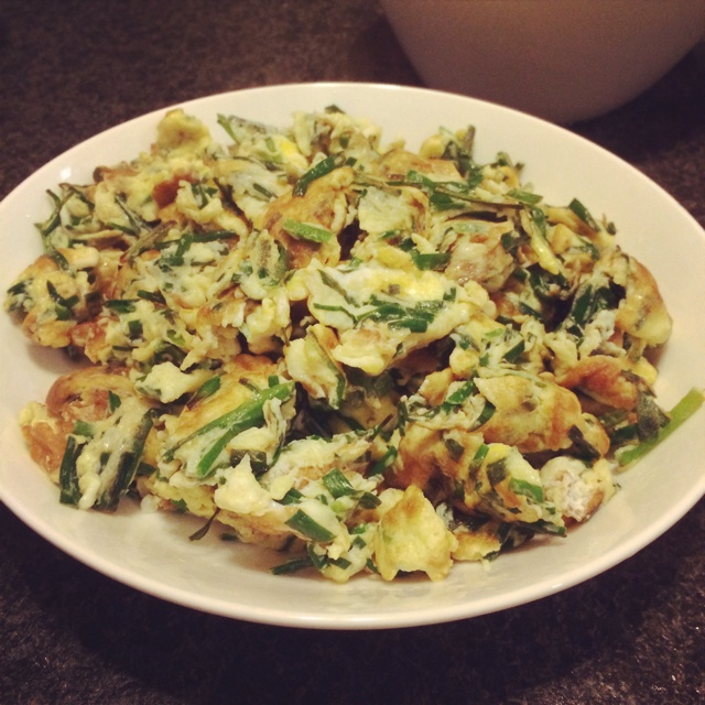 韭菜炒鸡蛋