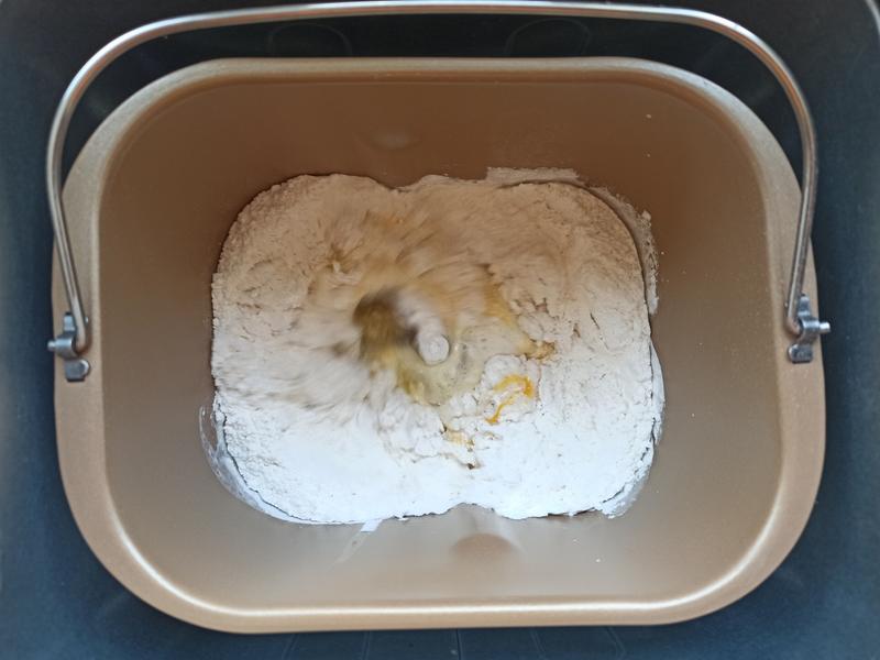 纯奶手撕吐司的做法 步骤1