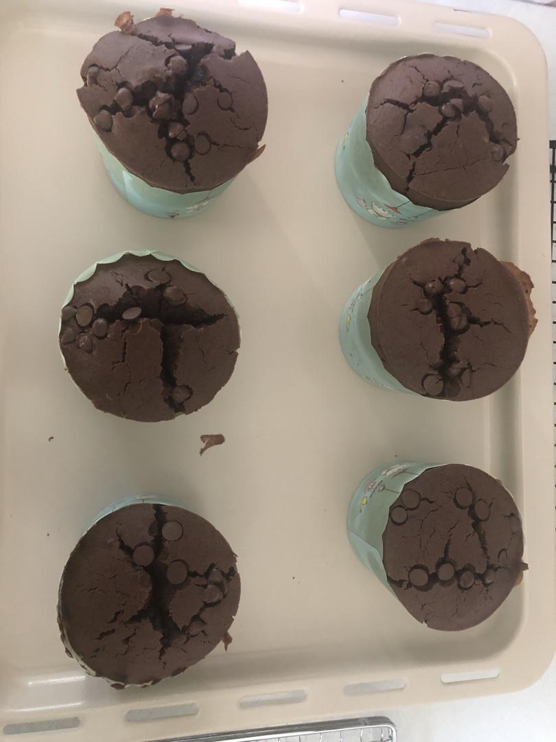 浓郁巧克力马芬