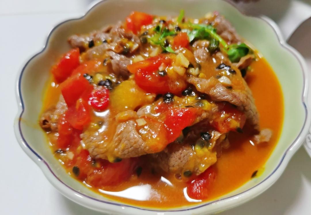 百香果酸汤牛肉