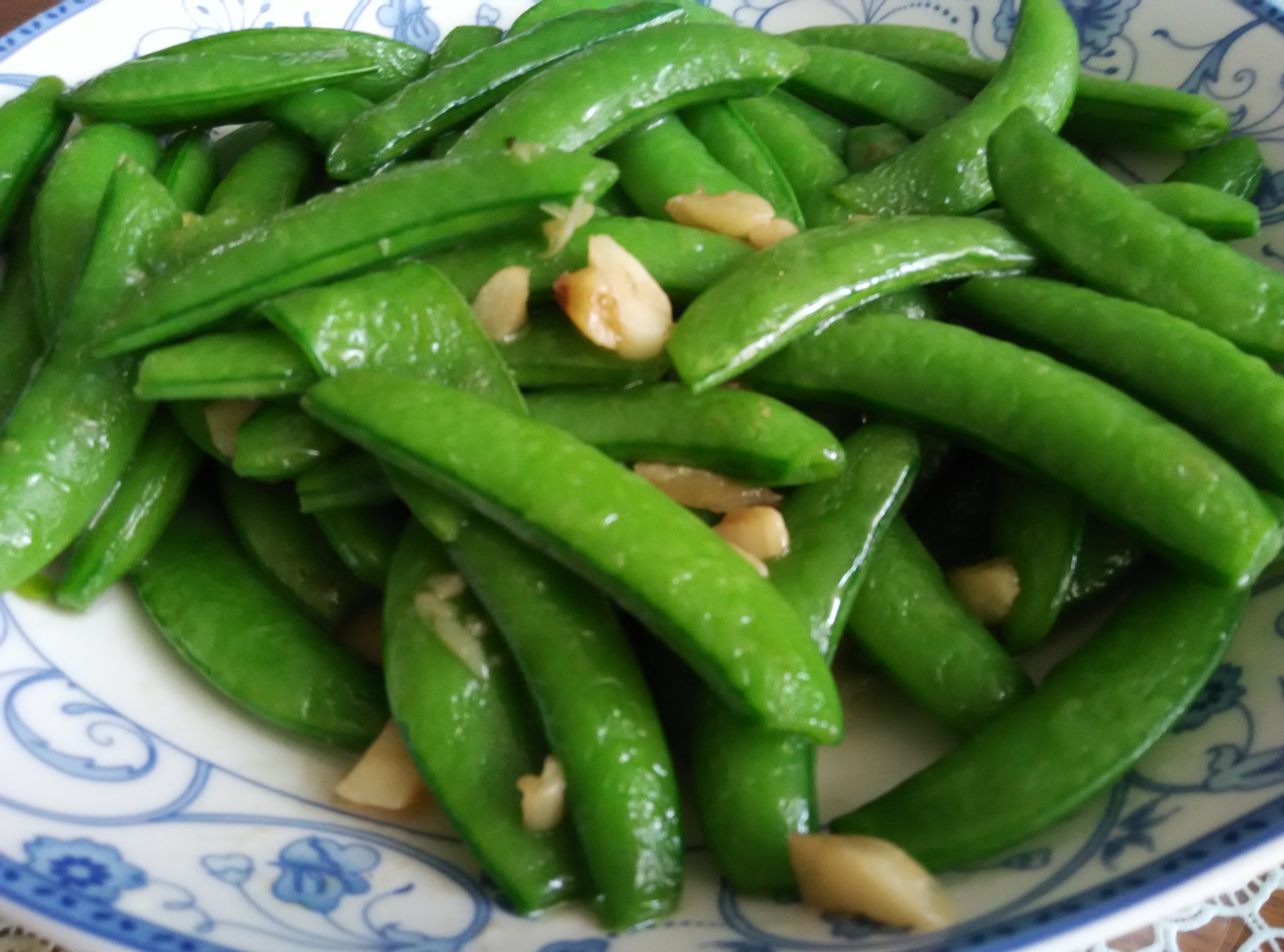 super冰鑫海做的清炒甜豆