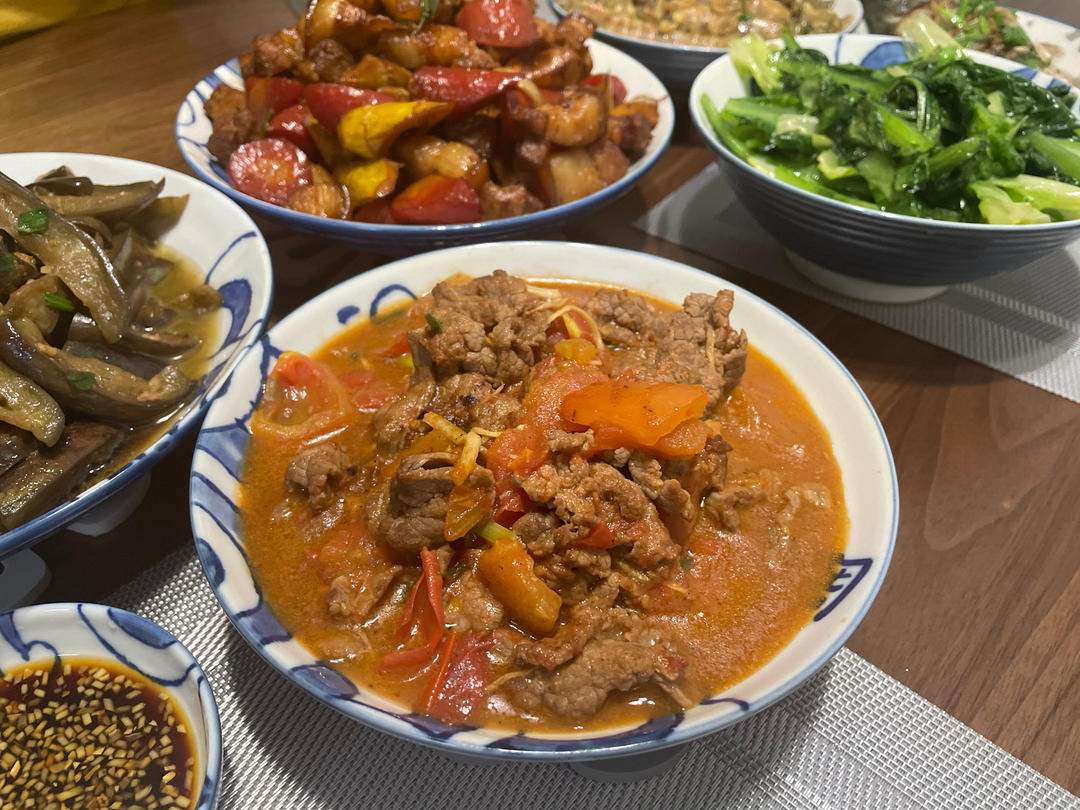 番茄牛肉（孩子的最爱）