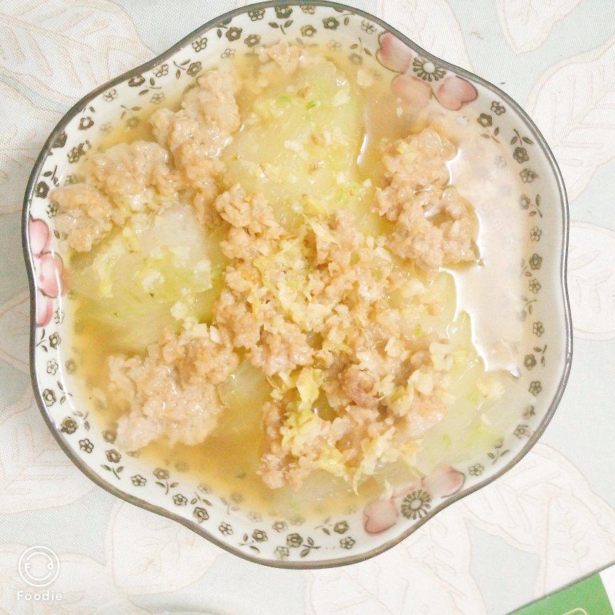 肉末蒸冬瓜