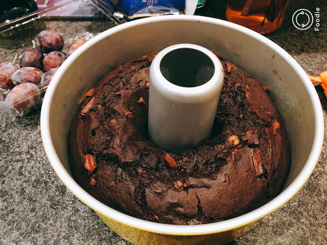 可能是最好吃的香蕉巧克力蛋糕