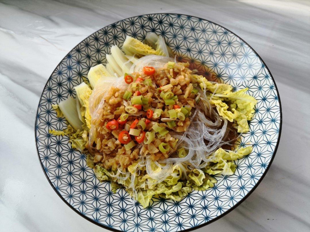 蒜蓉粉丝蒸娃娃菜