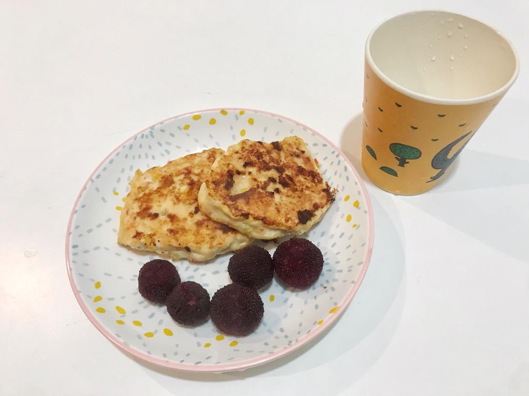 减肥餐：香煎鸡胸肉饼