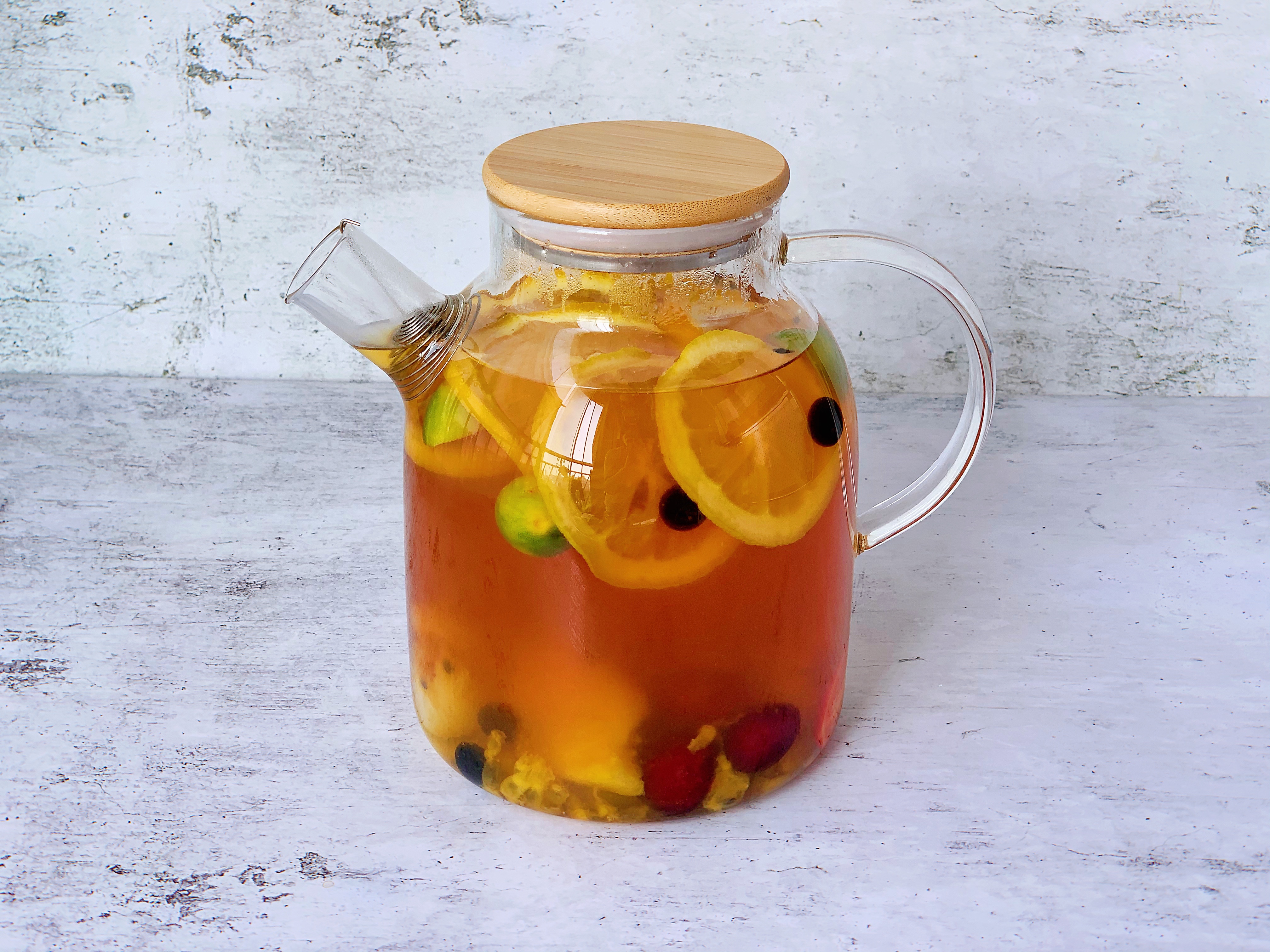 夏日缤纷水果茶的做法 步骤11