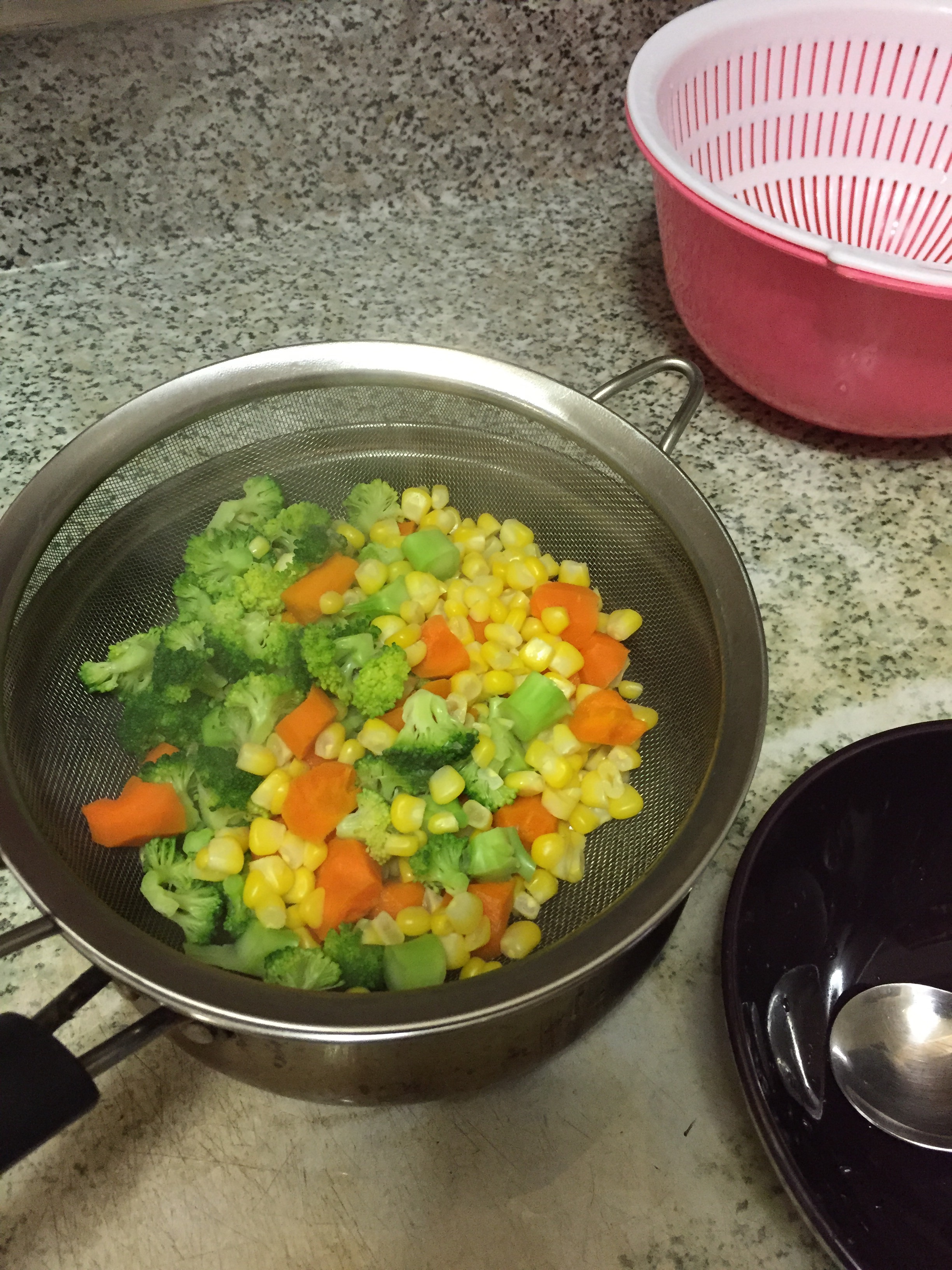 中式蔬菜沙拉（全熟）的做法 步骤10