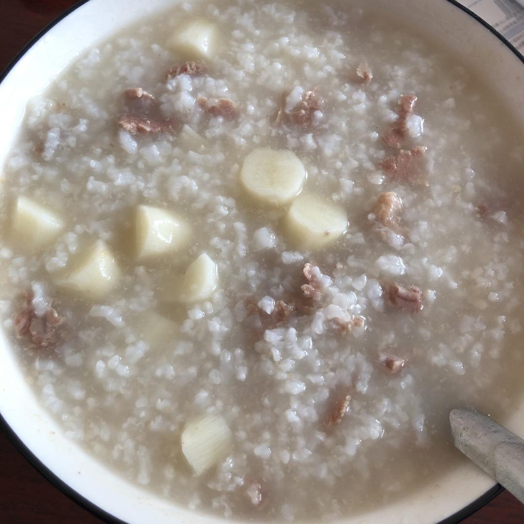 山药瘦肉粥 补脾止泻