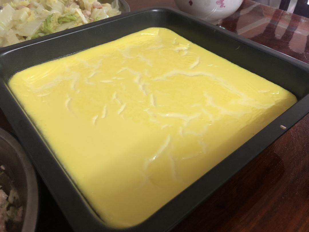 小烤箱的春天之牛奶鸡蛋布丁