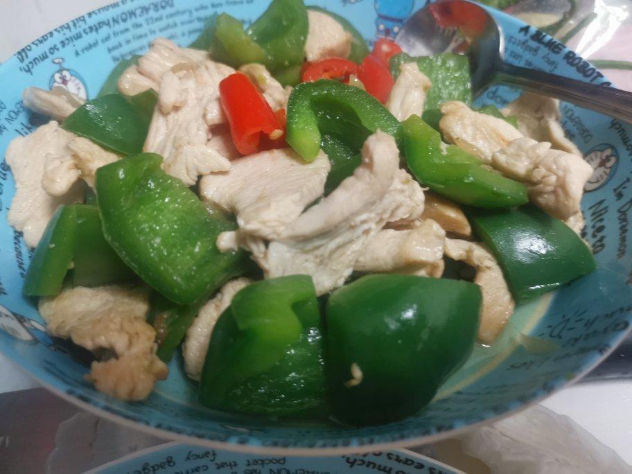 青椒炒肉