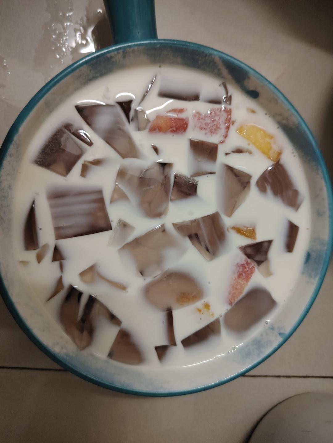 多肉葡萄冻撞奶🍇-「简单做法」0失败
