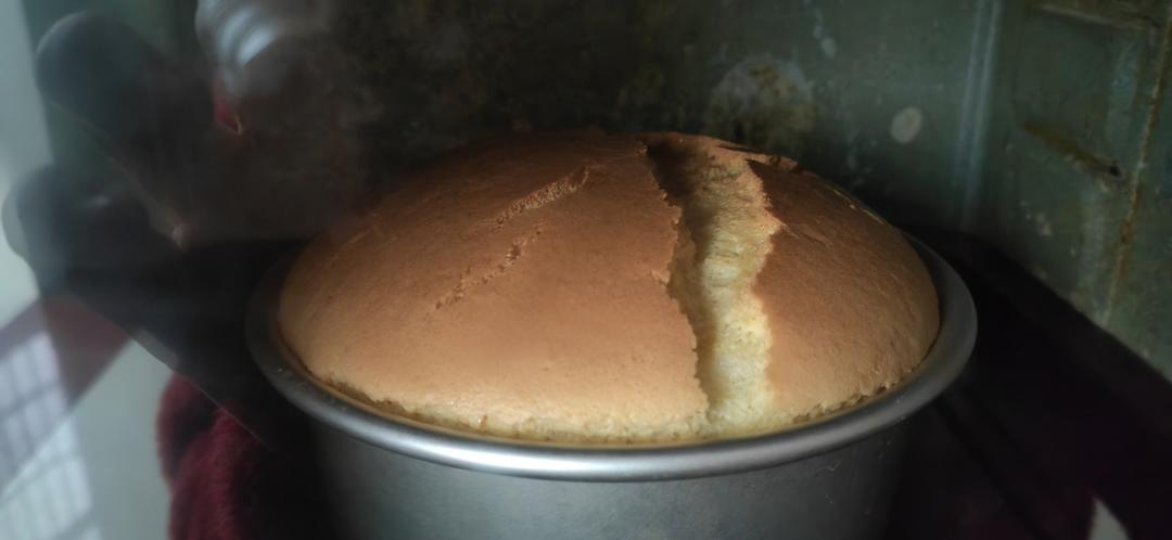 6寸戚风蛋糕零失败版