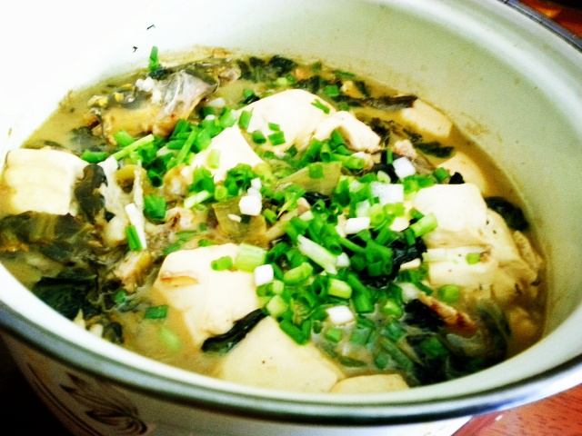 黄蜡丁炖豆腐