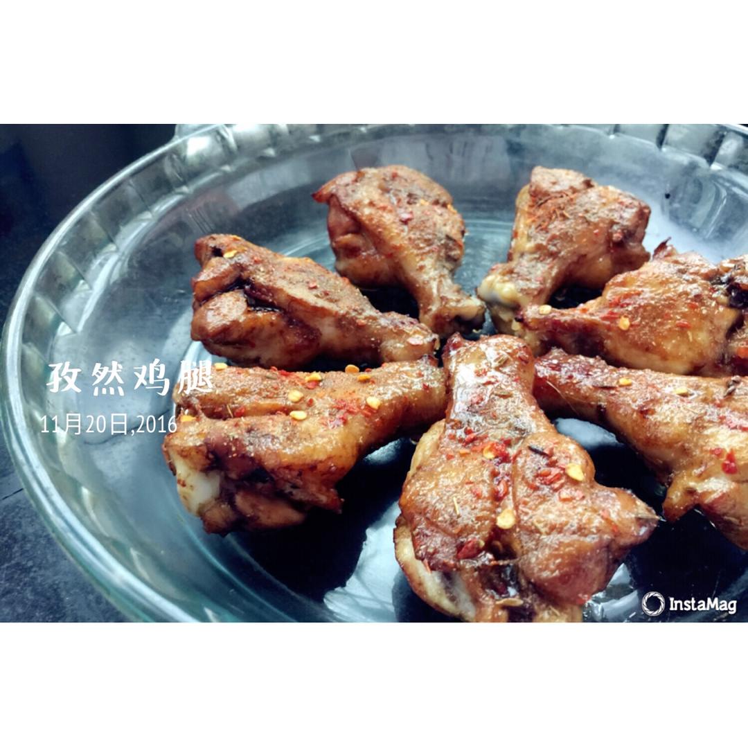 烤箱孜然烤鸡翅