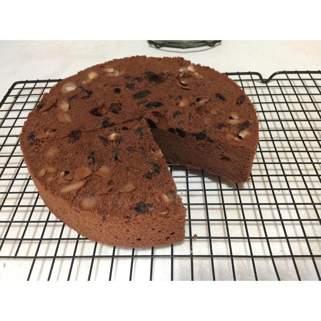 巧克力戚风蛋糕