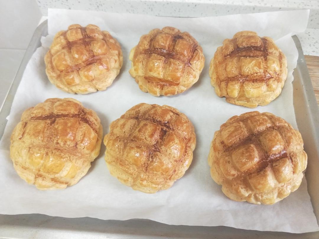 《Tinrry+》菠萝包（手揉教程）（帅帅小厨）