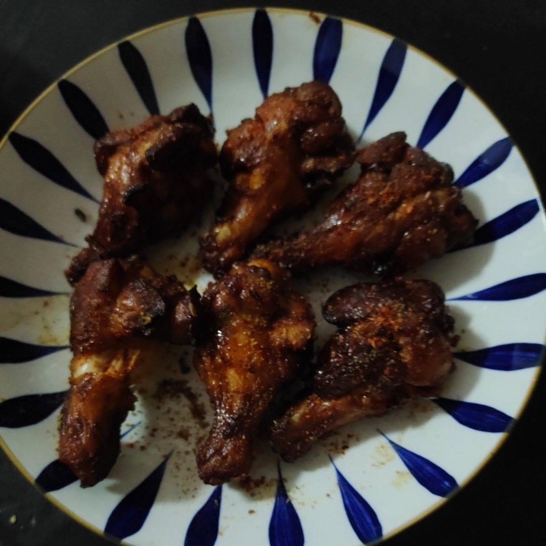 不用油炸的鸡翅根（空气炸锅版）