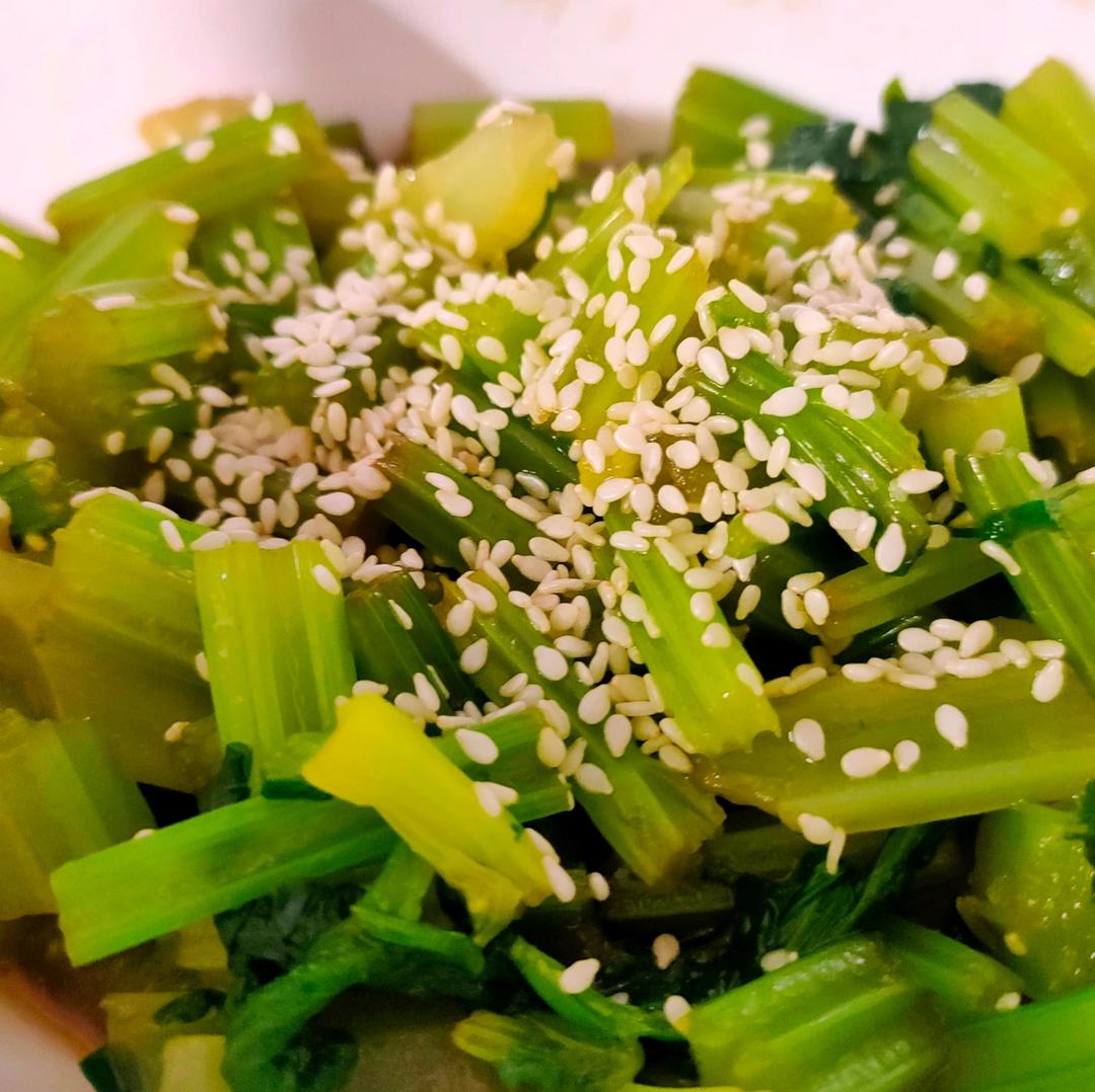 生病时唯一想吃的菜-凉拌芹菜