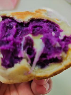 网红紫薯芝士仙豆糕的做法 步骤5
