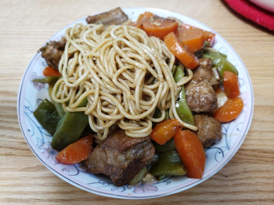 豆角排骨焖面￨真的无敌好吃