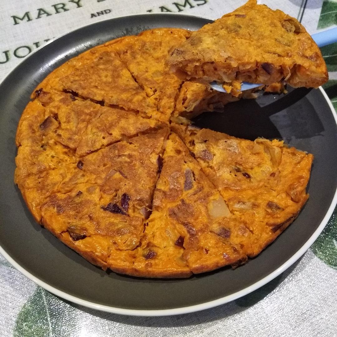 堂妈教你做泡菜饼