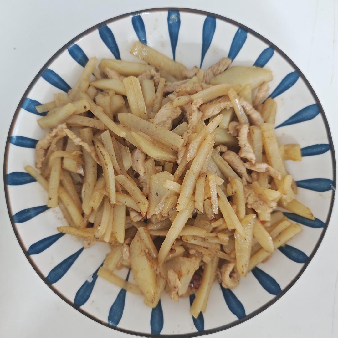 葱香土豆丝（微辣版）