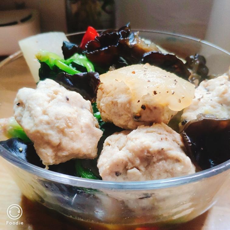 减脂鸡肉丸的做法