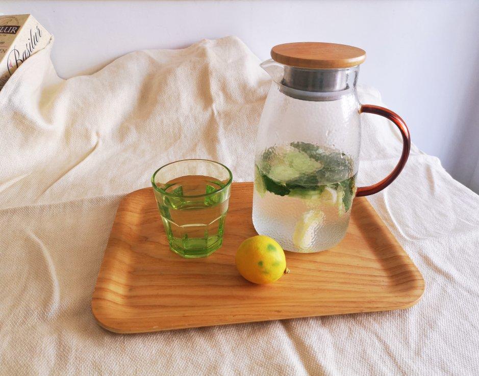 越喝越瘦减肥水 亲测有效 柠檬黄瓜薄荷