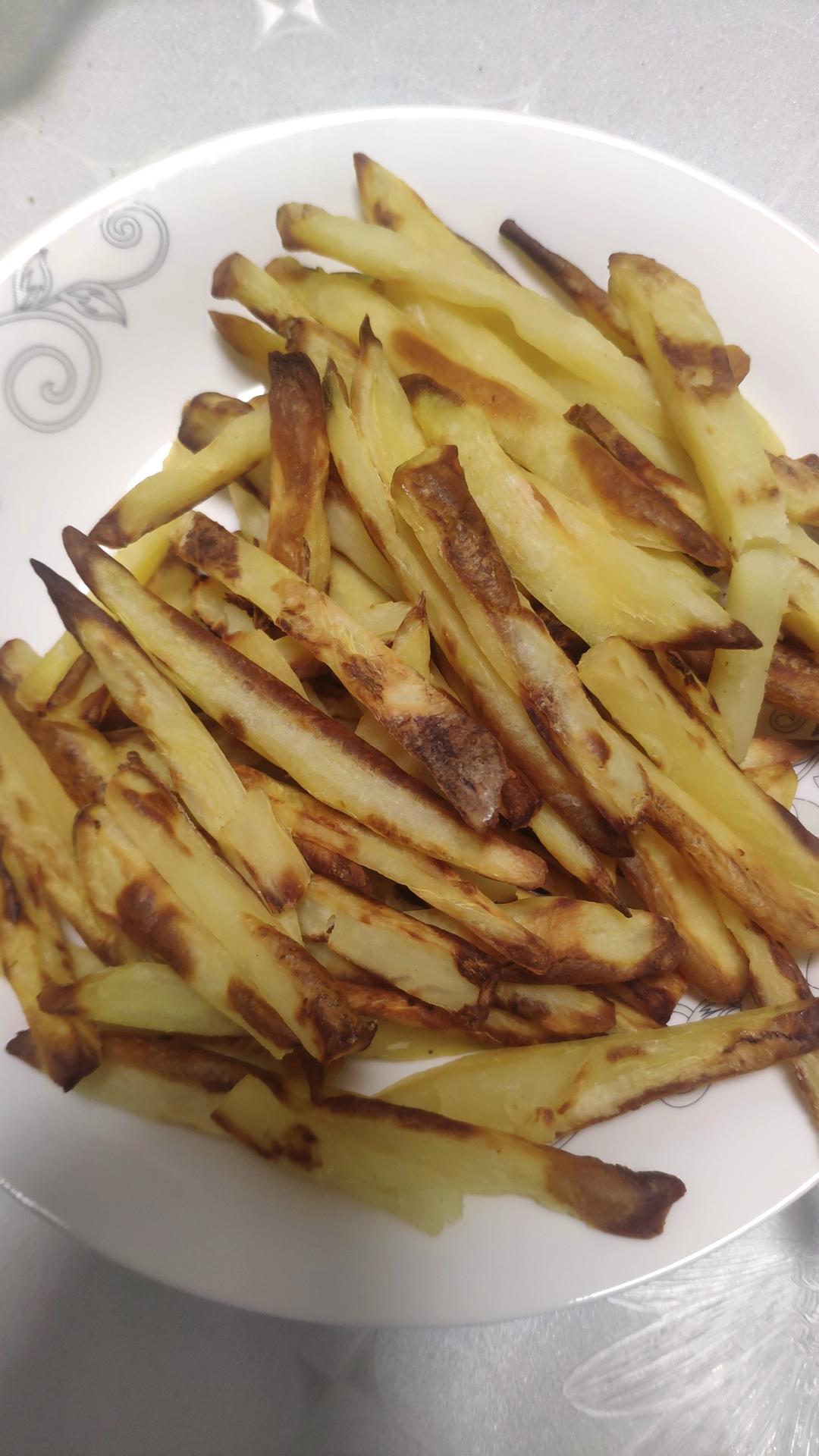 无油烤箱版薯条