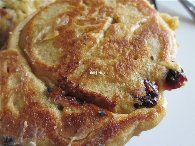 中式蔓越莓松饼的做法