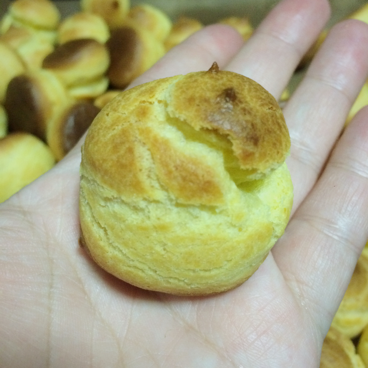 十分美味的酥皮泡芙