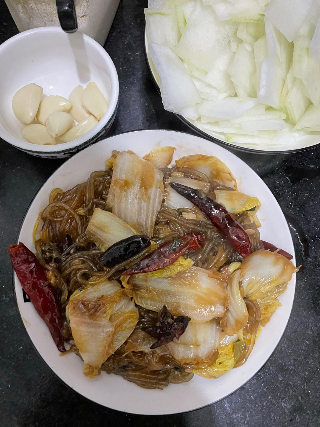 白菜炖粉条子