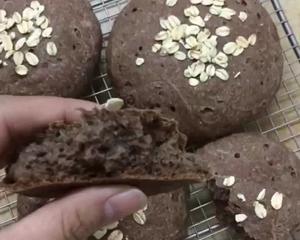 纯农家石磨黑麦粉面包（无高筋粉）的做法 步骤1