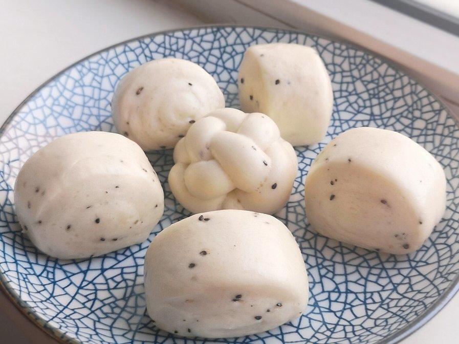 超萌牛奶刀切小馒头【一口一个】