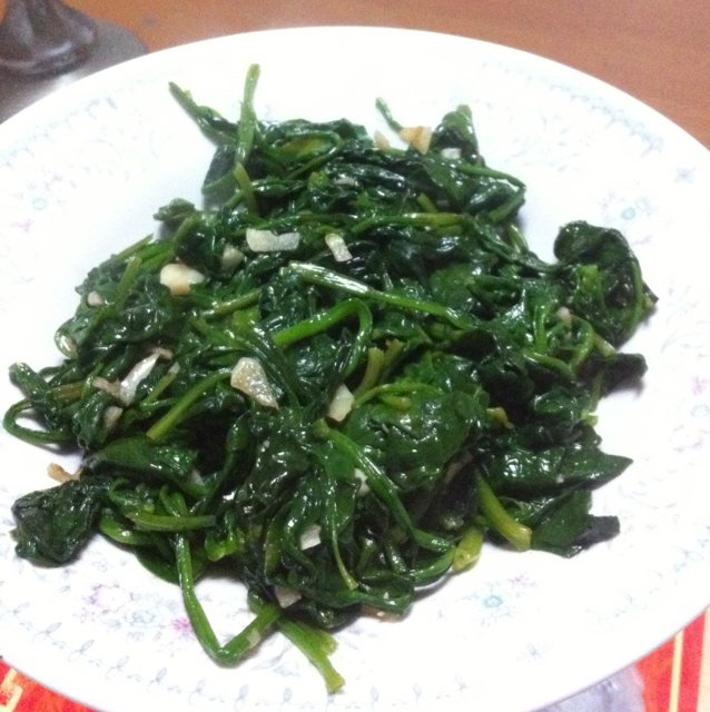 蒜末菠菜