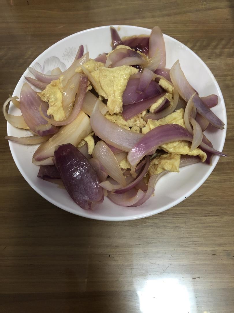 洋葱炒鸡蛋