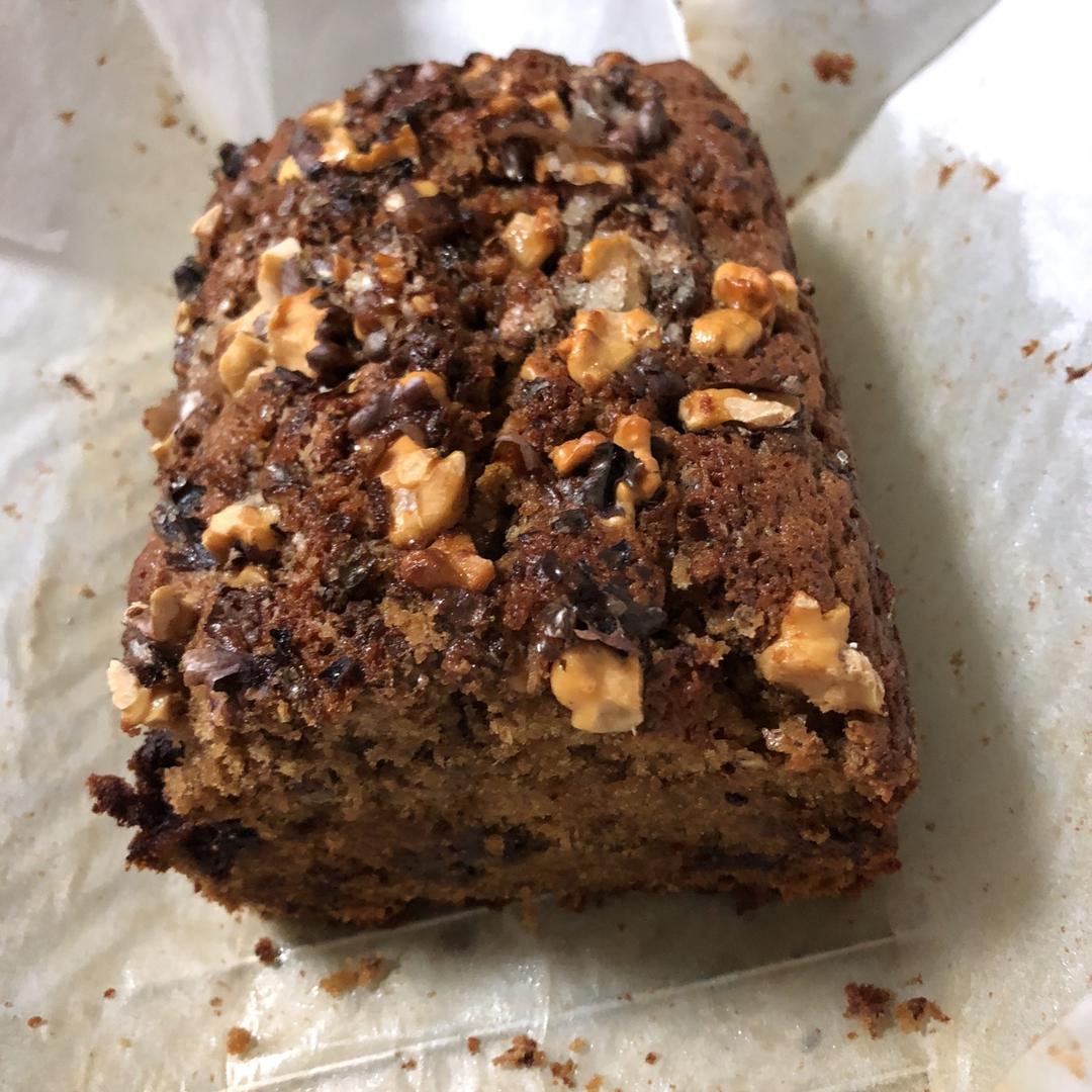 香蕉核桃磅蛋糕 Banana & Walnut Pound Cake