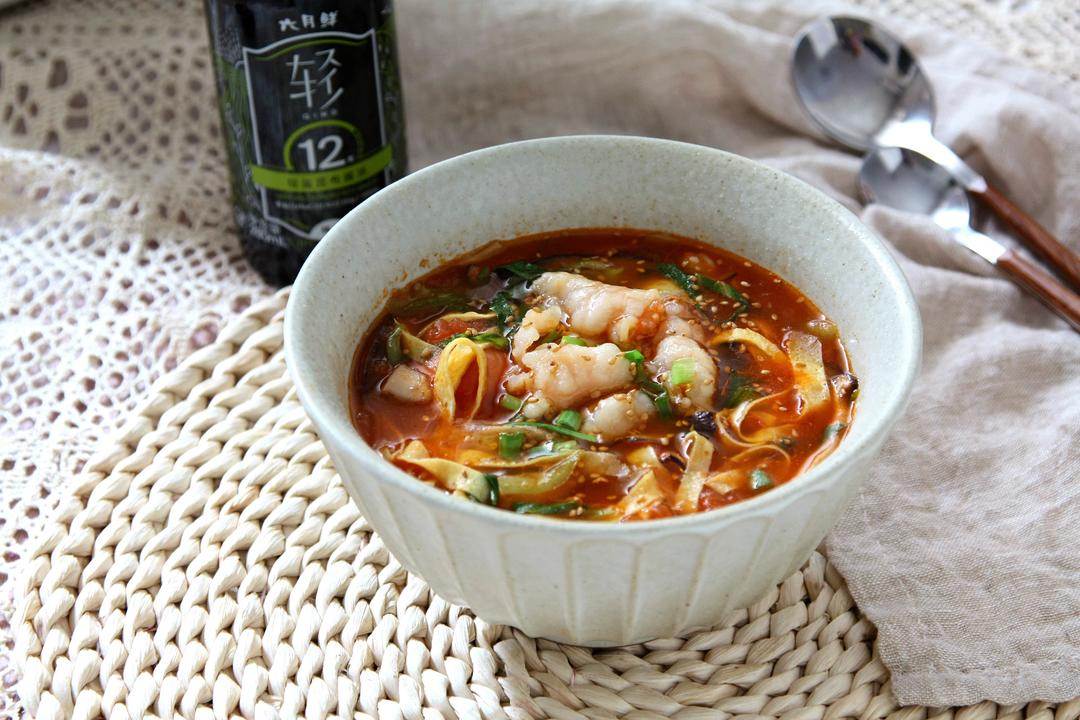 不油不腻多吃也不怕长胖—番茄水煮虾片汤的做法