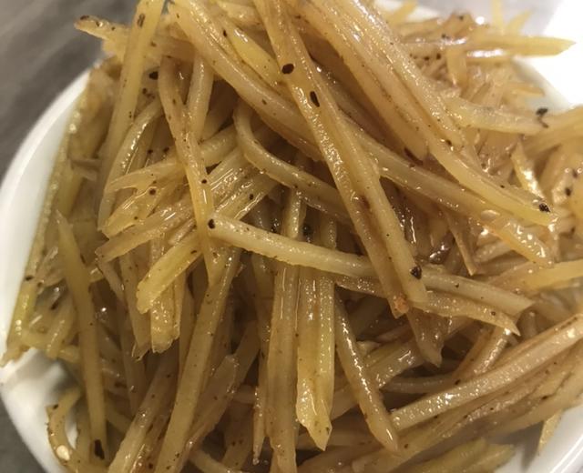 黯然销魂土豆丝的做法