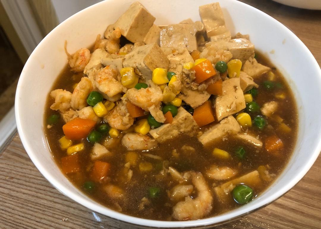 虾仁豆腐